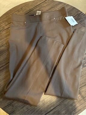 89th & Madison Women’s Pull-On Slim Leg Pants Size S Stretch Career NWT